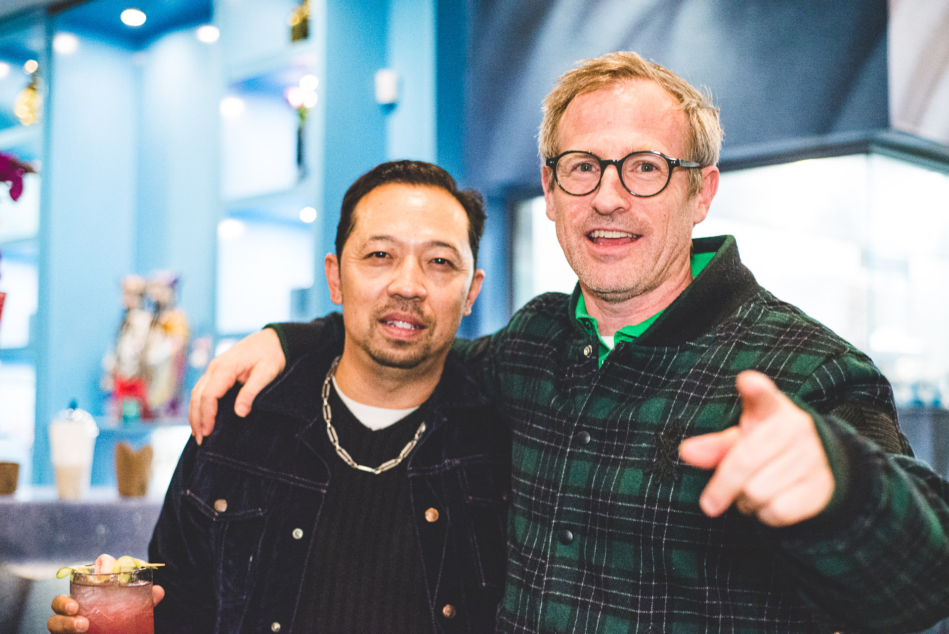 Spike Jonze with Humberto Leon