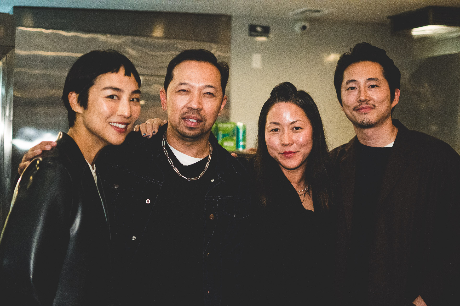 Greta Lee, Humberto Leon, Carol Lim, and Steven Yeun